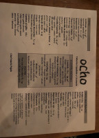 Ocho menu
