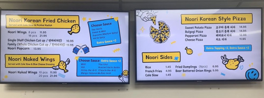 Noori Chicken Annandale menu