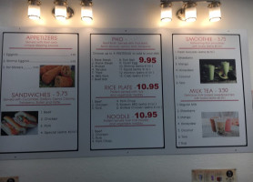 Pho Cali menu