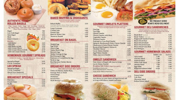 New York City Bagels Deli Cafe menu