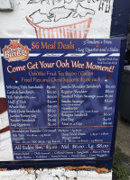 Ooh Wee -b-q menu