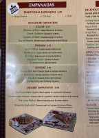 O'LaLa Empanadas menu