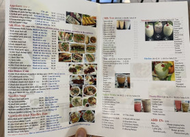 Q-cup Boba Tea menu