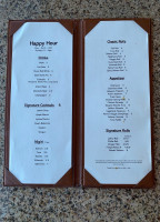 Piranha Killer Sushi menu