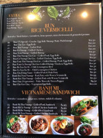 Pho Vn Cuisine menu