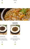 Pom Olive menu