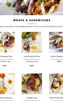 Pom Olive menu