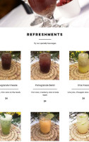 Pom Olive menu
