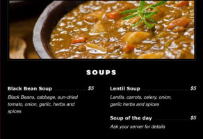 Pom Olive menu