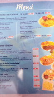 Pupuseria Dona Azucena menu