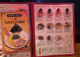 Rai Rai Ken menu