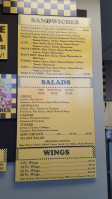 Riverside Pizza menu