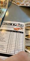 Roll Poke menu