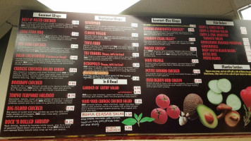 Rojoz Wraps Smoothies menu