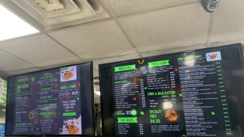 Crazy Falafel menu