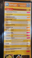 Razzoo's menu