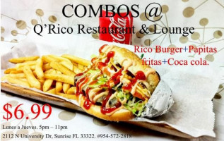 Q'rico Latin Fusion food