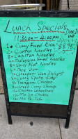 Satay Malaysian Cuisine menu