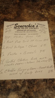 Senerchia Meat Deli menu