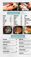 Shoshaku menu