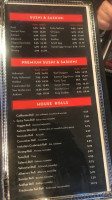 The Grange menu