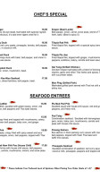 Thawan Thai menu