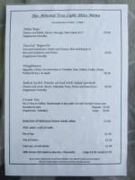 Shanghai menu