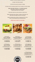 Sushi King menu