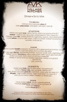 Piola menu