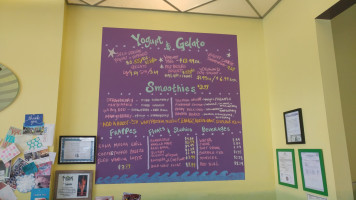 Yoasis menu