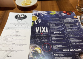 Vixi Cucina Italiana menu