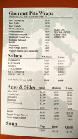 Wow Mediterranean Cuisine Express menu