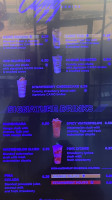 Zero Degrees menu