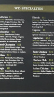 Colombo's Woodside Deli menu