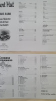 Wong's Hunan Garden menu