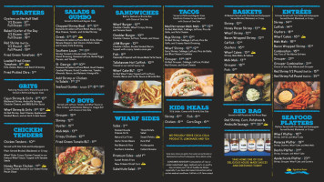 Wharf Casual Seafood Bannerman menu