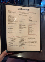 Vii Pho Asian Bistro menu