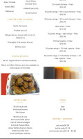 Wingsway menu