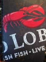 Red Lobster menu