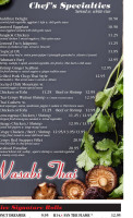 Thai Basil menu