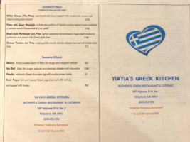 Schastea menu