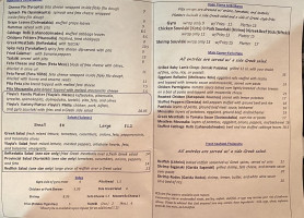Schastea menu