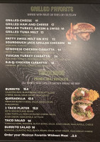 Trimana Of Woodland Hills menu