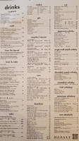 Lychee Alohilani Resort menu