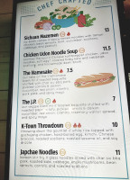 Detroit One Coney Island menu