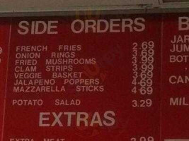 Florida Subs Gyros menu