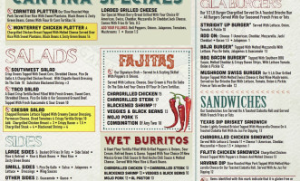 Adobe Gila's menu