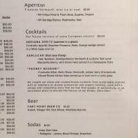 Young Chow menu