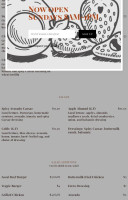 Amarone menu