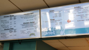 Chicken Planet menu